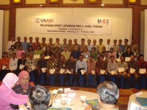 Wisuda Fasilitator & Trainer Active Learning DBE 2 USAID